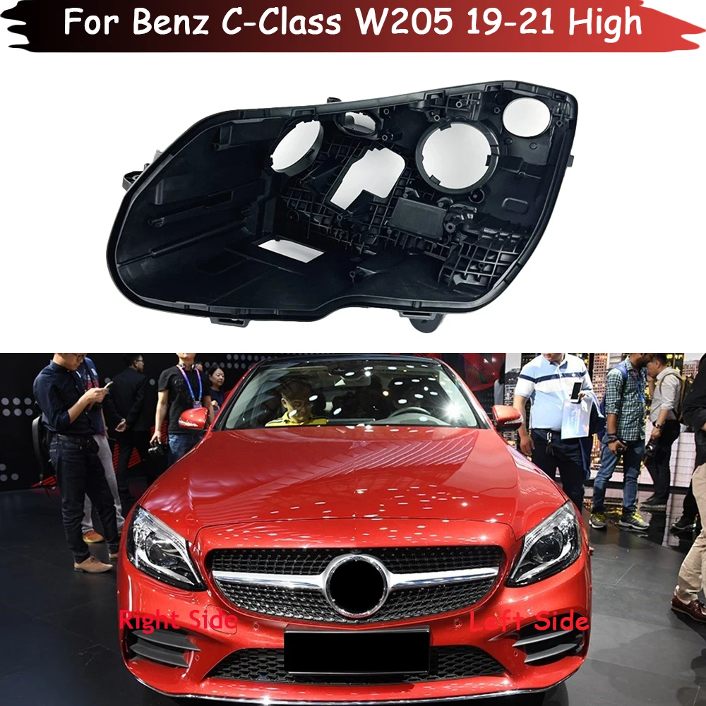 

Headlight Base For Benz C-Class W205 2019 2020 2021 High Headlamp House Car Rear Base Front Auto Headlight Back House