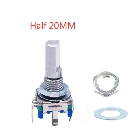 New Original EC11 Rotary Encoder with Switch Shank Length 15mm/20mm Plum Shank Half Shaft 20 Pulses Digital Signal Potentiometer