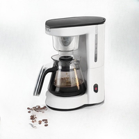 HiBREW 3 in 1 America Drip Coffee Machine Pour Over Coffee Maker Glass Teapot Hot Tea Maker 750ML H12