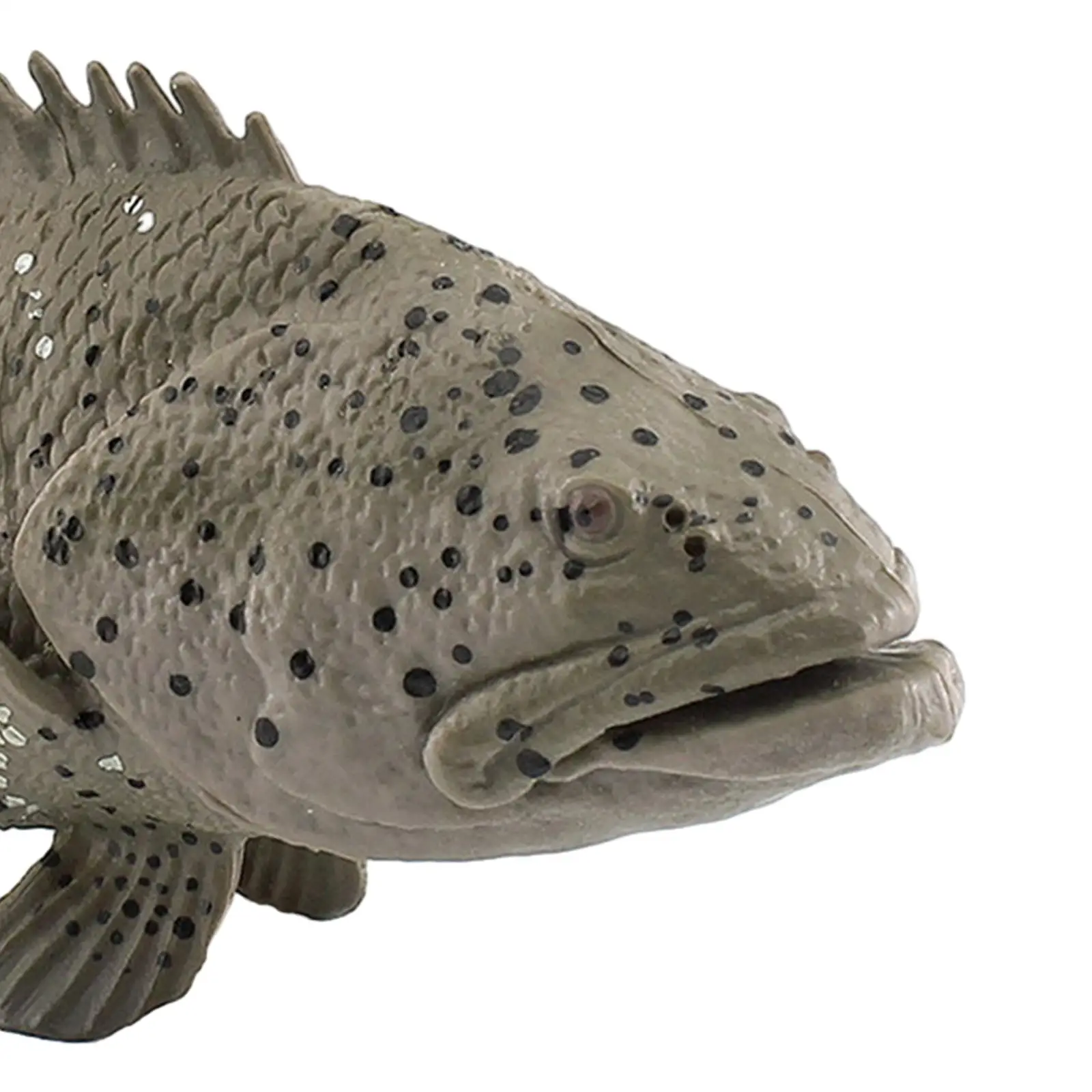 Figuras de juguete de grouper, decoración de escritorio pequeña para decoración de tartas, regalo de vacaciones