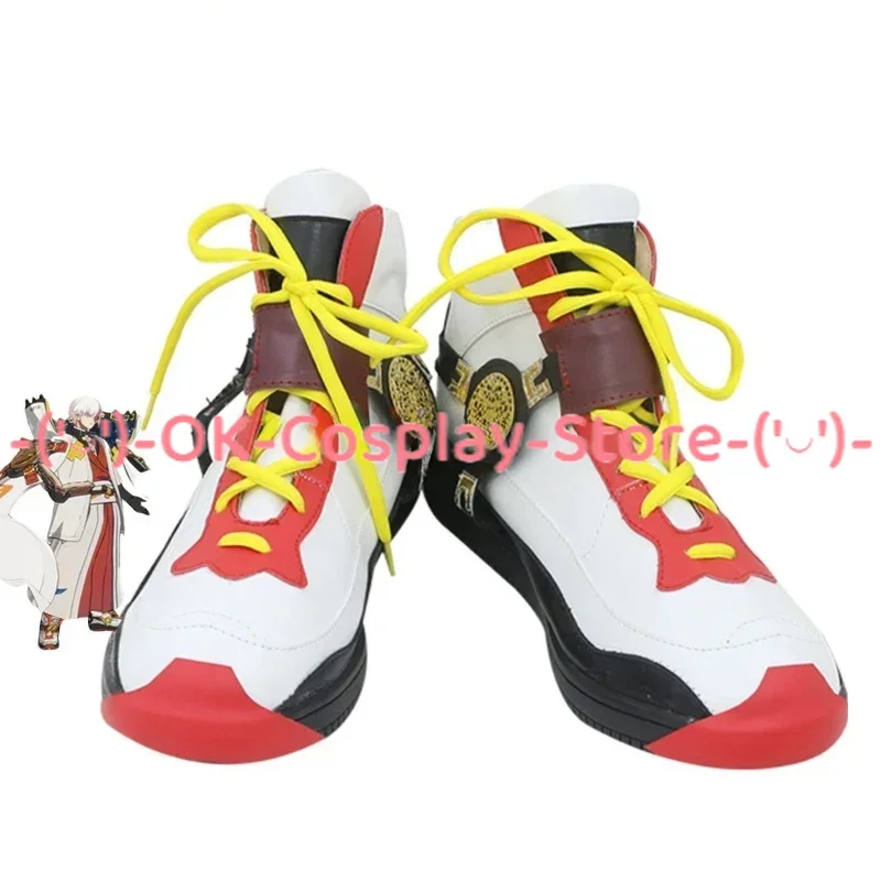 Asuka R. Kreutz Cosplay Shoes PU Leather Shoes Cosplay Prop Halloween Carnival Boots Custom Made