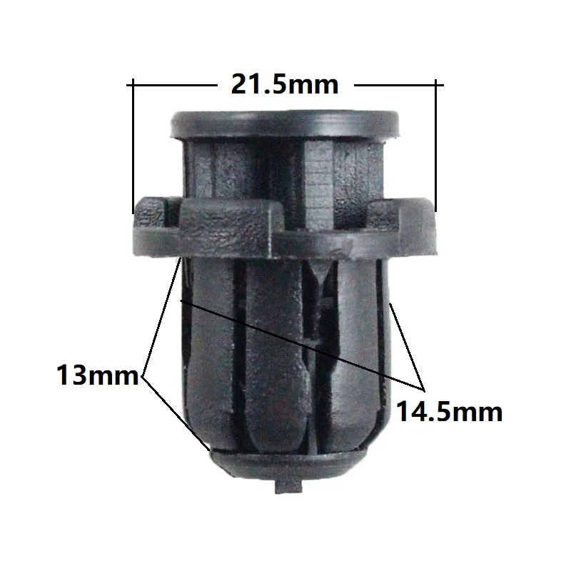 Bumper lower rocker moulding clips for VW Ford Chevrolet fastener clamp retainer 14.5mm push in Cars