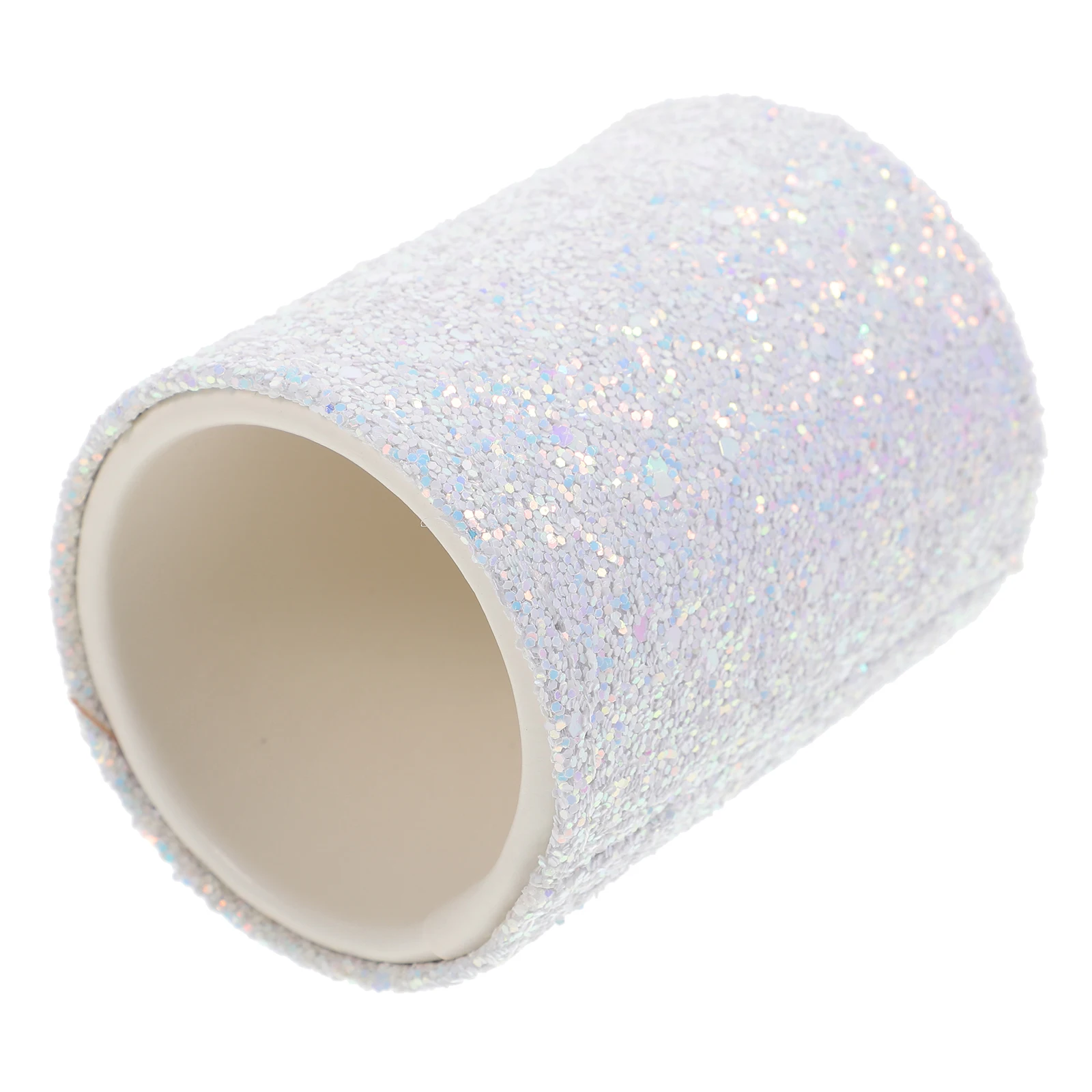 

Desktop Pen Storage Box White Pencil Holder Organizer Makeup Brush Holders Cosmetics Pen Cylinder