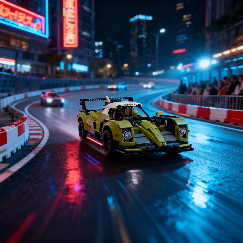 2304pcs MOC LMP Racer Technical Model Building blocks Construction Christmas gifts DIY idea Education Brick toys Kids Birthday