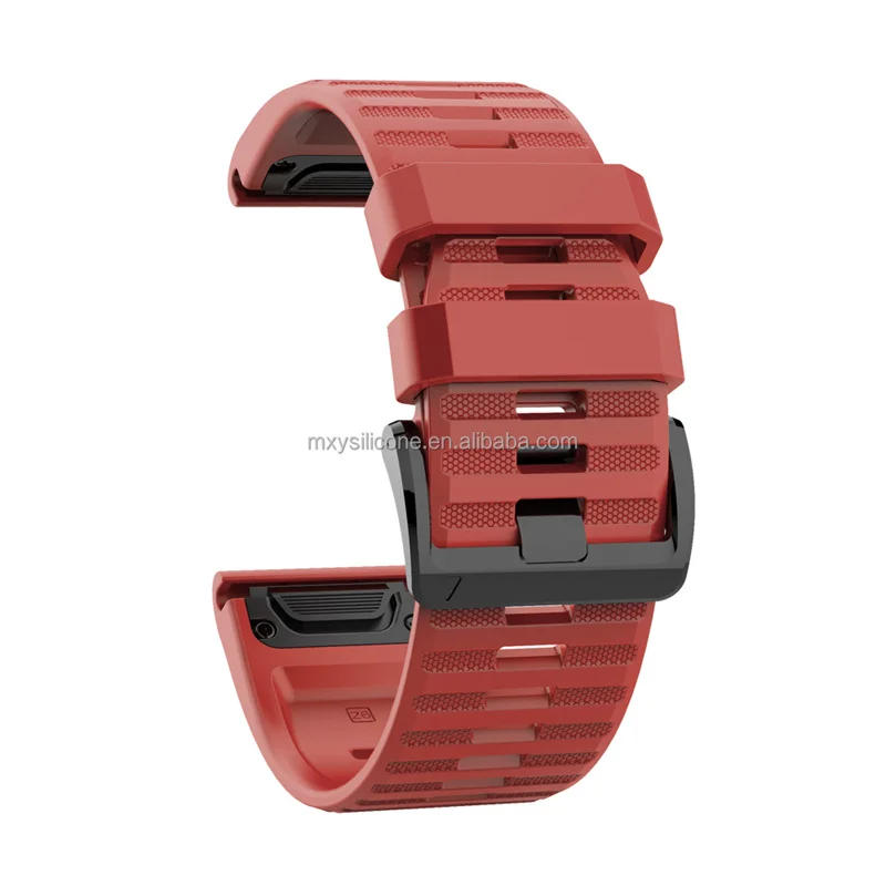 Pasek silikonowy 26 mm do Garmin Fenix 7 7X Solar Sapphire 6 6X Pro 5 5X