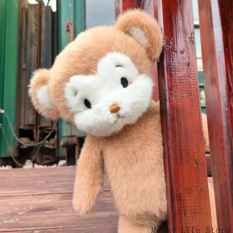 

Пушистая обезьянка, плюшевая кукла, прекрасная игрушка-компаньон, мультяшная мягкая игрушка для взрослых и детей, подарок на