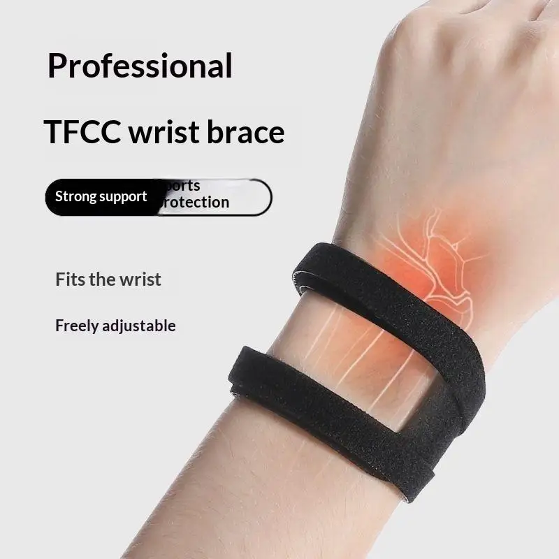 New Polyester Elastic Fitness Wristband Solid Color Comfort Pressure Wrist Strap Unisex Wrist Support For Sports Workout Use