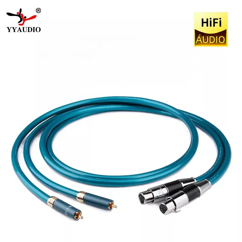 hifi-xlr-female-to-rca-male-cable-pure-copper-high-purity-occ-hifi-2-rca-to-2-xlr-cable-audio-cable