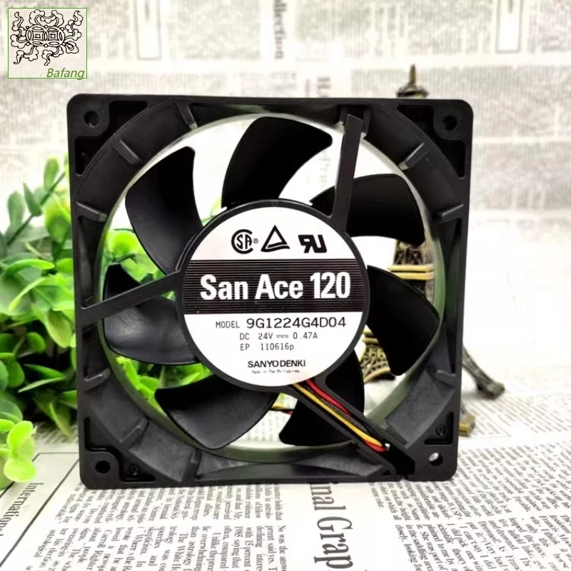 Ltsf ل SanAce120 9G1224G4D04 12 سنتيمتر 12025 24 فولت 0.47A Ventilador دي التبريد العاكس #1