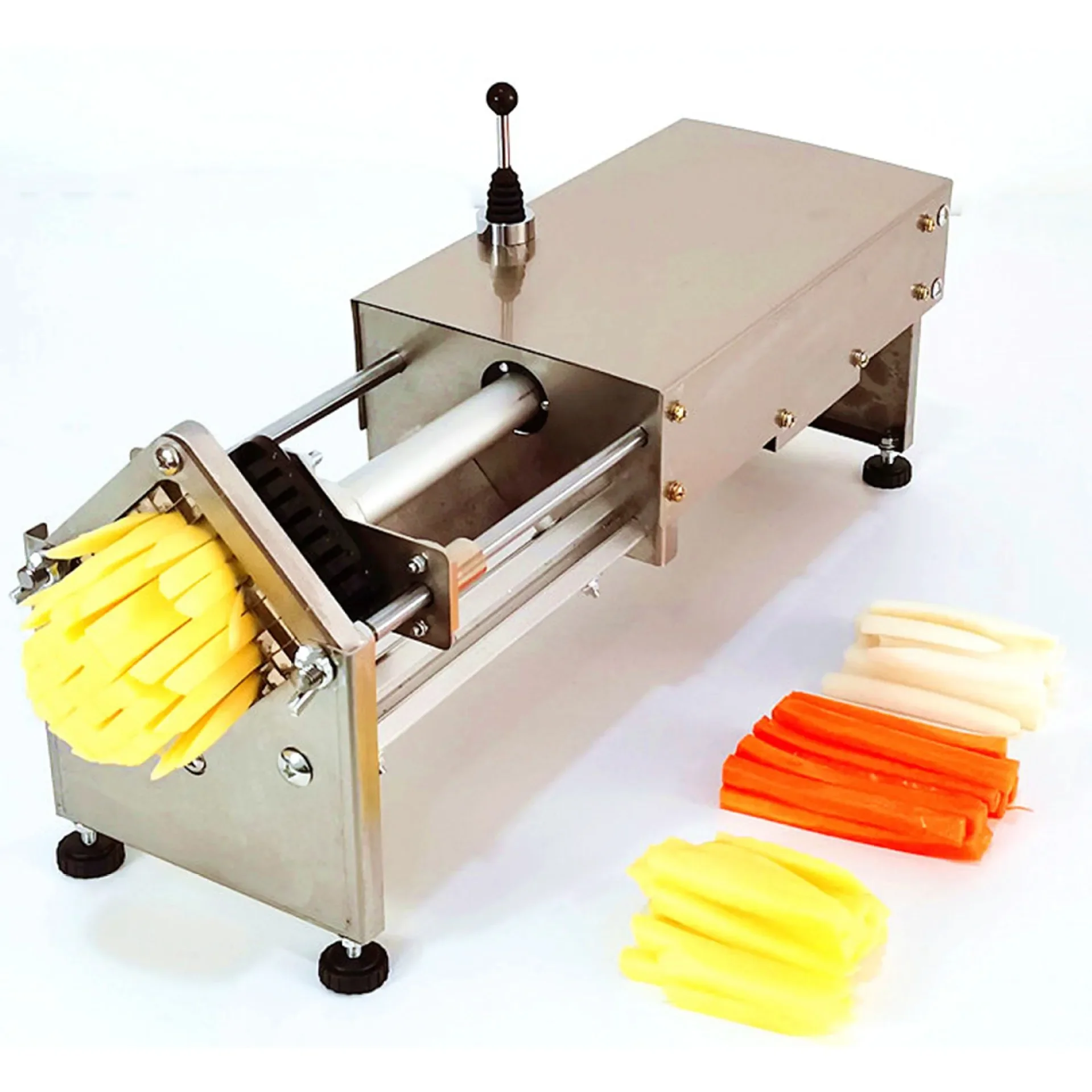 

Electric cutting machine, fully automatic French fries cutting machine