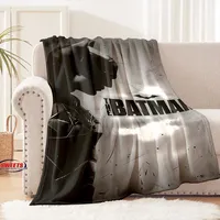 New Arrive! 6 Size DC Batman Blanket Sofa Bed Cover Four Season Soft Fluffy Quilt Blanket Flannel Throw Outdoor Leisure Nap Gift