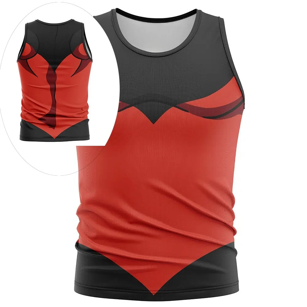 

Летняя коллекция 2026: Майка-безрукавка унисекс для детей с 3D-принтом Dragon Ball Hit Toppo Universe 11, в стиле ретро-стритвир, оверсайз, из полиэстера