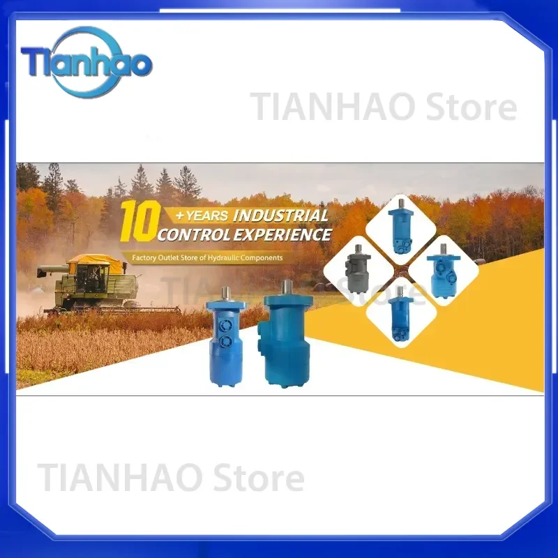 Hydraulic Brake Motors for Earthmoving Agricultural and Industrial Machinery
