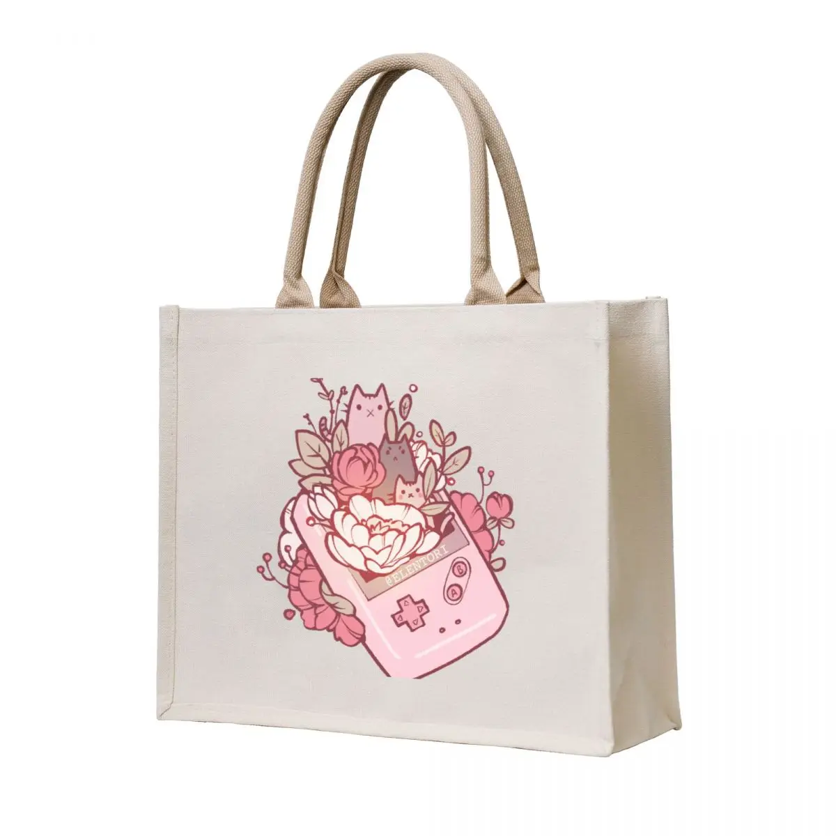 

Gamer Kats Tote Bag cute pouch bag tote bag men's reusable shopping bags shopper woman