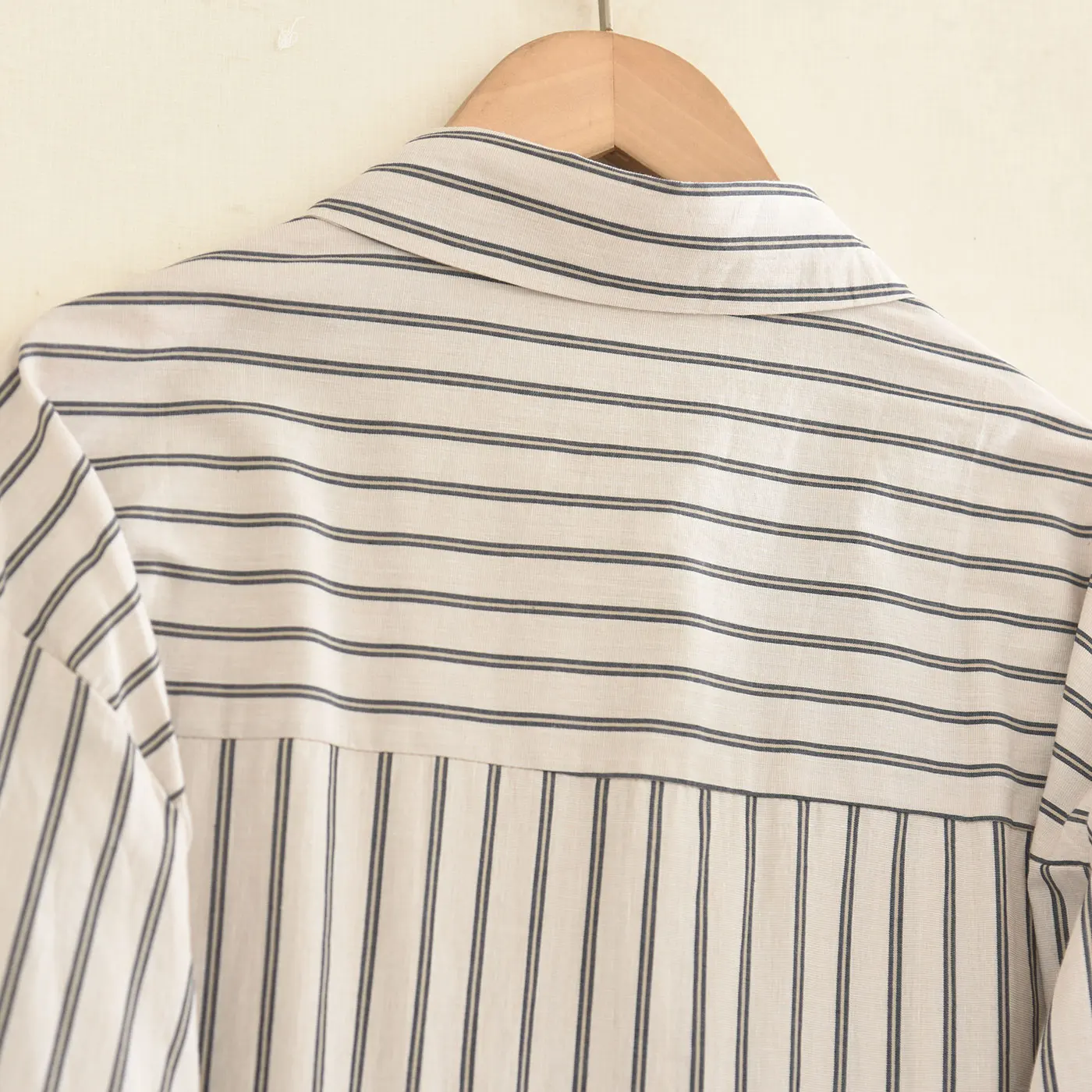 Elegant Embroidered Loose Striped Shirt French Style Breathable Long Sleeve Women's Fashion Autumn New Design Sensation Small...