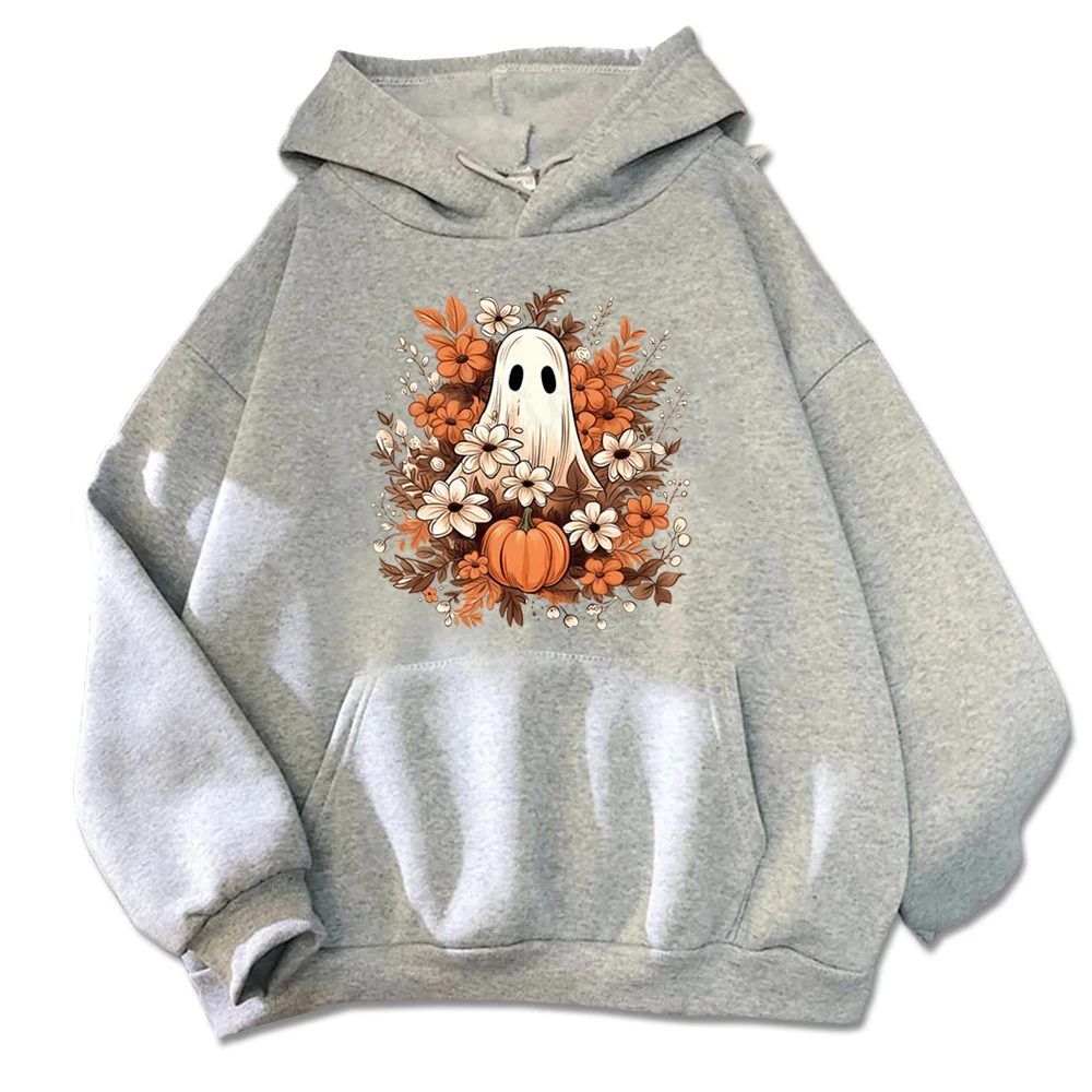 Happy Halloween Trick or Treat Hoodie Cute Jack-O-Lantern Witch Ghost Spider Halloween Cat Human Skeleton Man Woman Best Gift