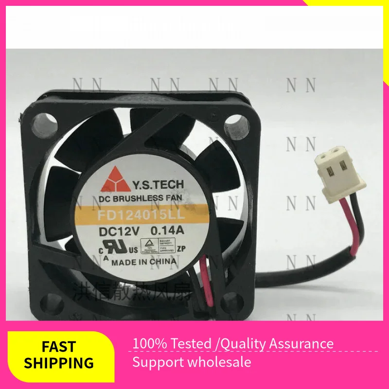

WEP FOR Y.S.TECH 4015 FD124015LL DC12V 0.14A 4CM 2-wire silent cooling fan
