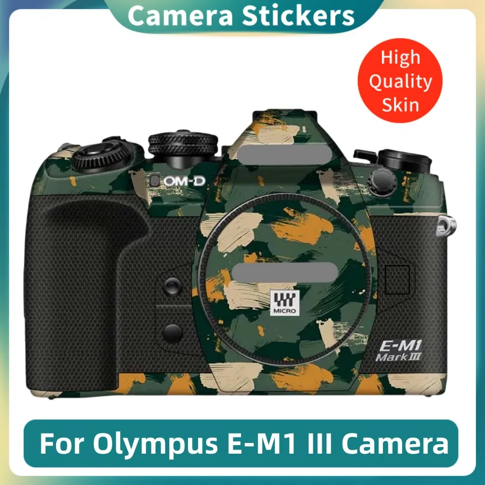 

E-M1 III Decal Skin Vinyl Wrap Film Camera Body Protective Sticker For Olympus OM-D EM1 Mark3 MarkIII Mark 3 M3 E-M1III E-M1M3