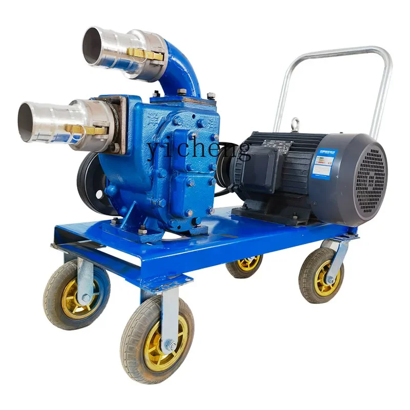 

ZK sewage pump manure pumping mud 380v high lift self-priming strong manure pumping pump for breeding farms