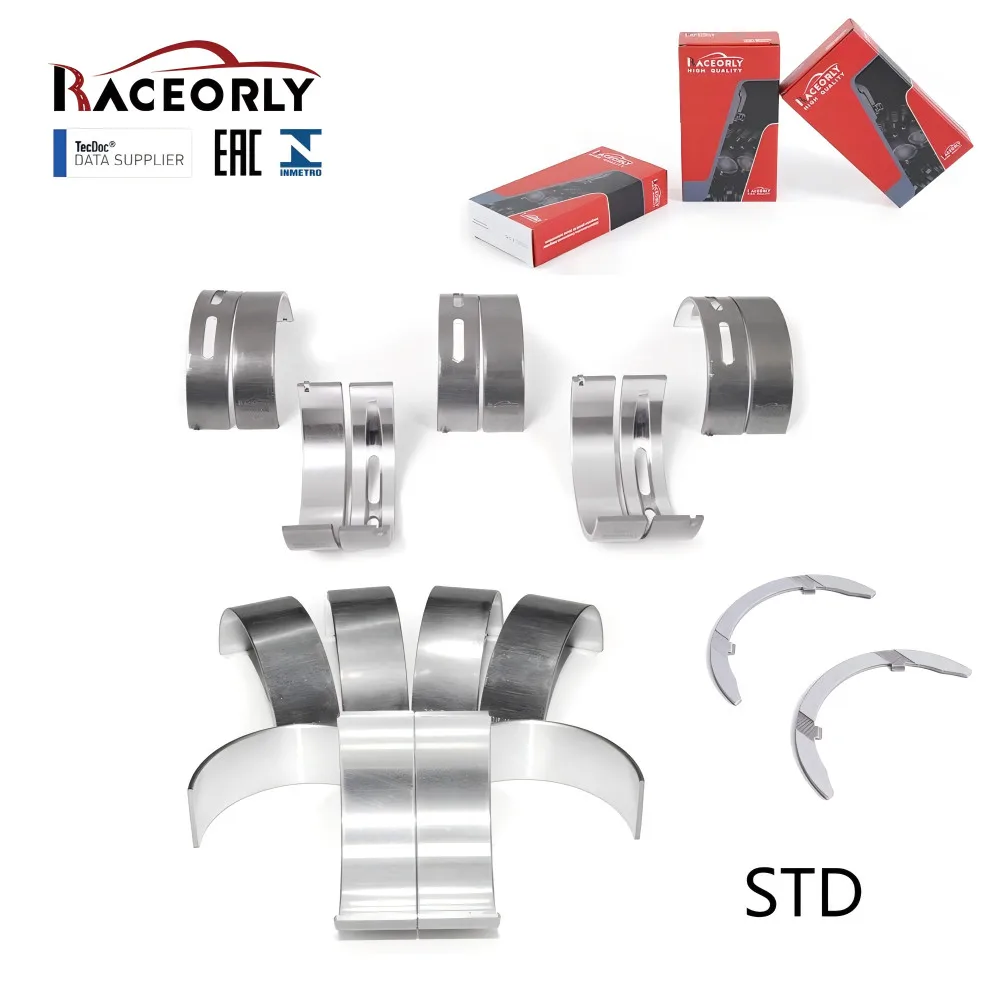 

RACEORLY Main ConRod Thrust Bearing Set STD For VW Audi A4 Jetta 2.0L EA888 Gen2