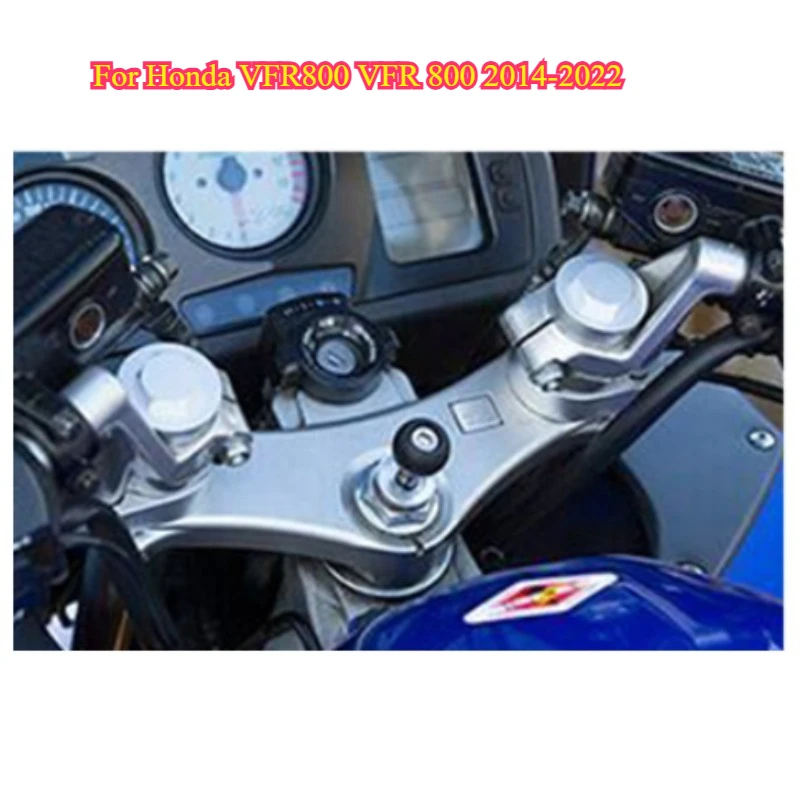 Accessories CNC HandleBars For Honda VFR800 VFR 800 2014-2022  Riser Handle Bar Offset Handlebar Risers Bar Clamp Adapter