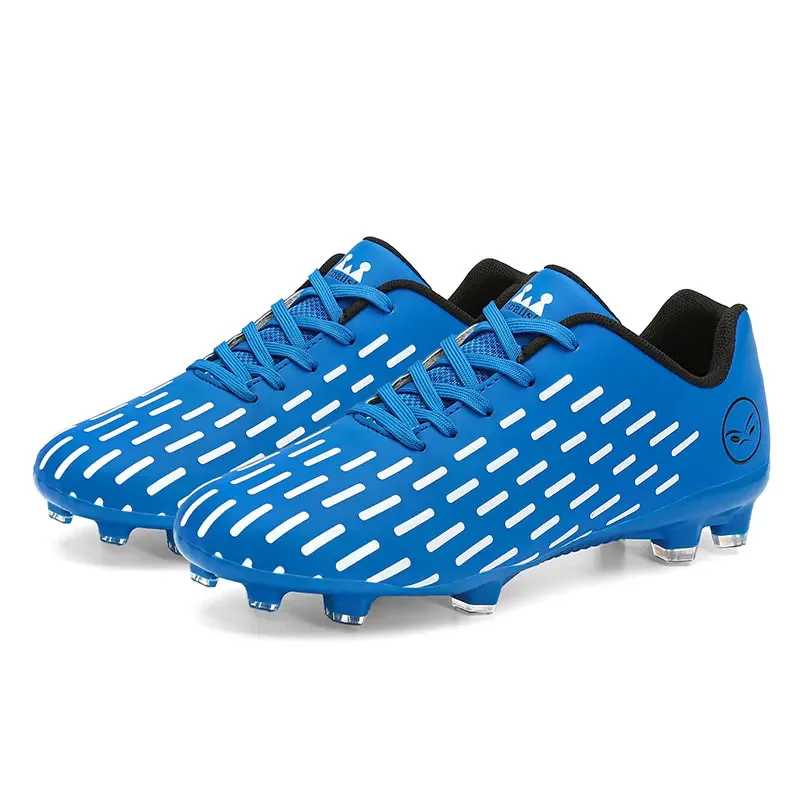 Men Soccer Shoes Antiskid Male Boys Training Football Shoes Outdoor Man Teenager Professional Long Spikes Low Top Sneakers