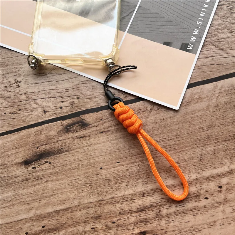 Handmade Nylon Keychain Lanyard, Mobile Phone Accessories