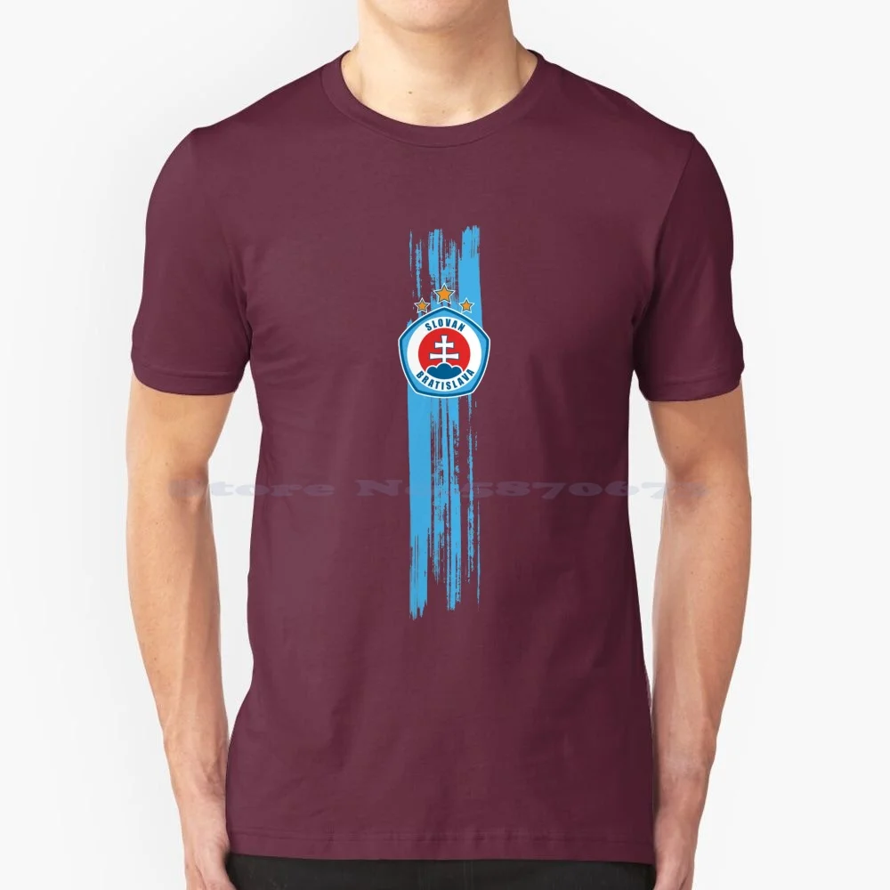 All For This Colours , My Heart Is Bratislava , Slovakia T Shirt 100% Cotton Tee Slovakia Bratislava Goal Bratislava Ultras