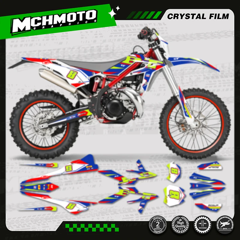 MCHMFG Motorcycle Team Motorcycle Decal Stickers For Beta Xtrainer 2020-2022 2020 2021 2022 250 300 350 -001