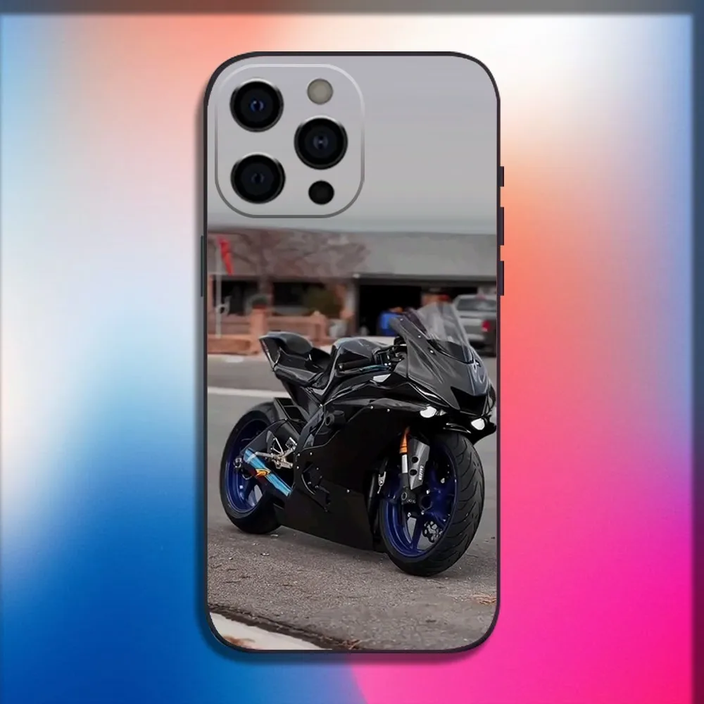 Bike Moto Y-Yamahaes-S Cool Phone Case For iPhone 16,15,14,13,12,11,Pro,X,XS,Max,XR,Plus,Mini Soft Black Cover