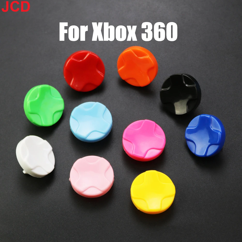 

JCD 1pcs Multicolour Plastic Thumbstick Sticks Analog Cross Buttons Dpad D-pad For Xbox 360 Wired Wireless Controller joystick