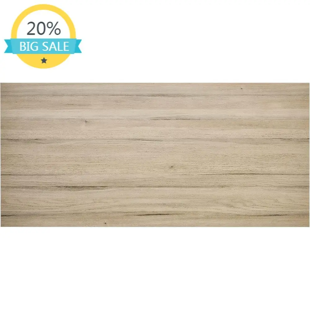 

Solid Wood 48x26 Inch Desk, Dual-Purpose for Home or Office, Light Oak Finish, 1 Thick Countertop