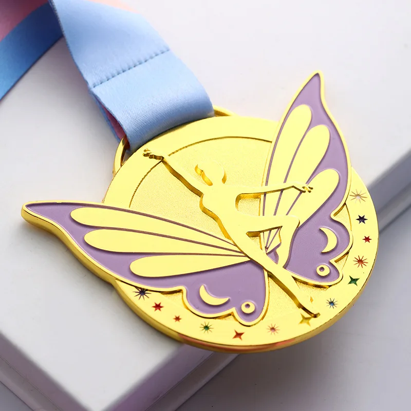 Customized High-End Creative Commemorative Trophies For Children's Dance Competitions School Honors And Team Accomplishments 1Pc
