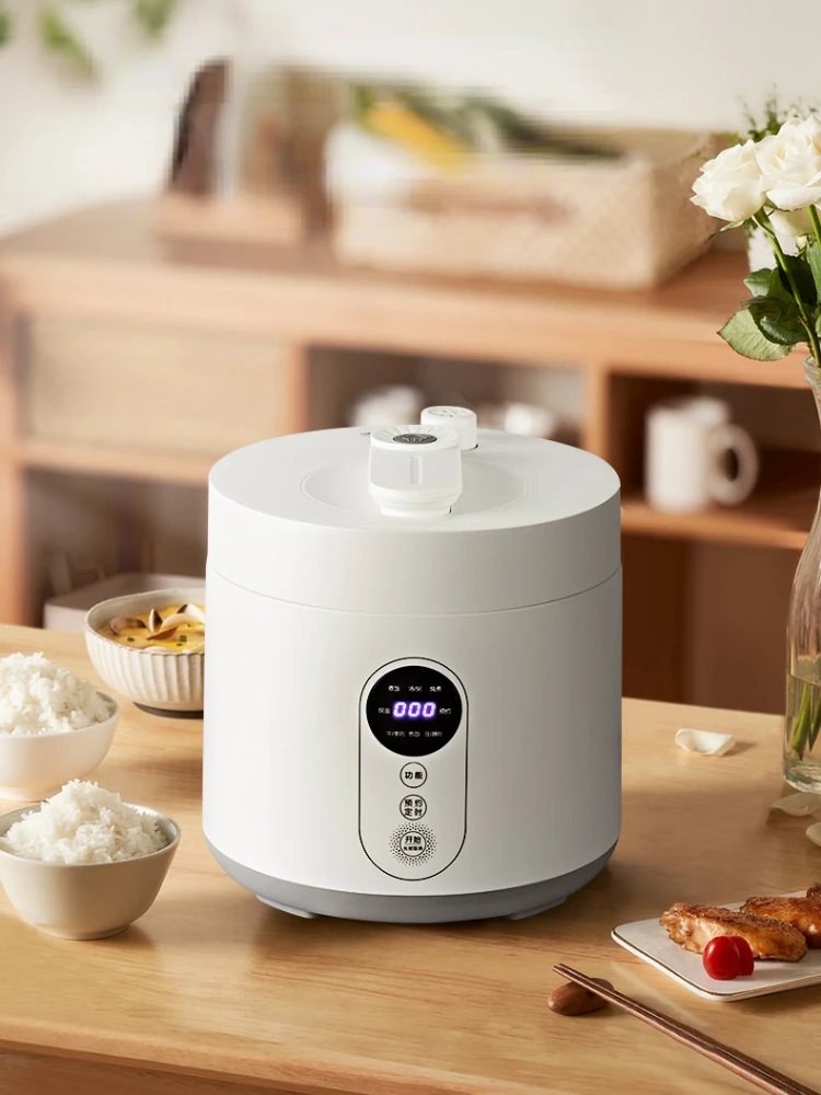 2 In 1 Smart Touch Electric Pressure Cooker Microcomputer Pressure Multi Cooker Kitchen Appliances 2.5L Pre-order Rice Cooker