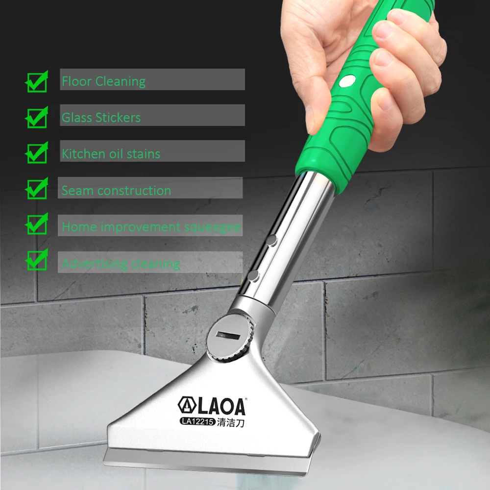 LAOA Schoonmaken Schop Cutter Multifunctioneel Mes Voor Glazen Vloertegels Schraper Cleaner Remover Spatel Thuis Gereedschap Gebruik voor Raam