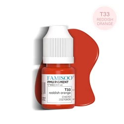 FAMISOO Permanent Makeup Pigment PMU  Microblading Tattoo Ink for Lip Tattoo