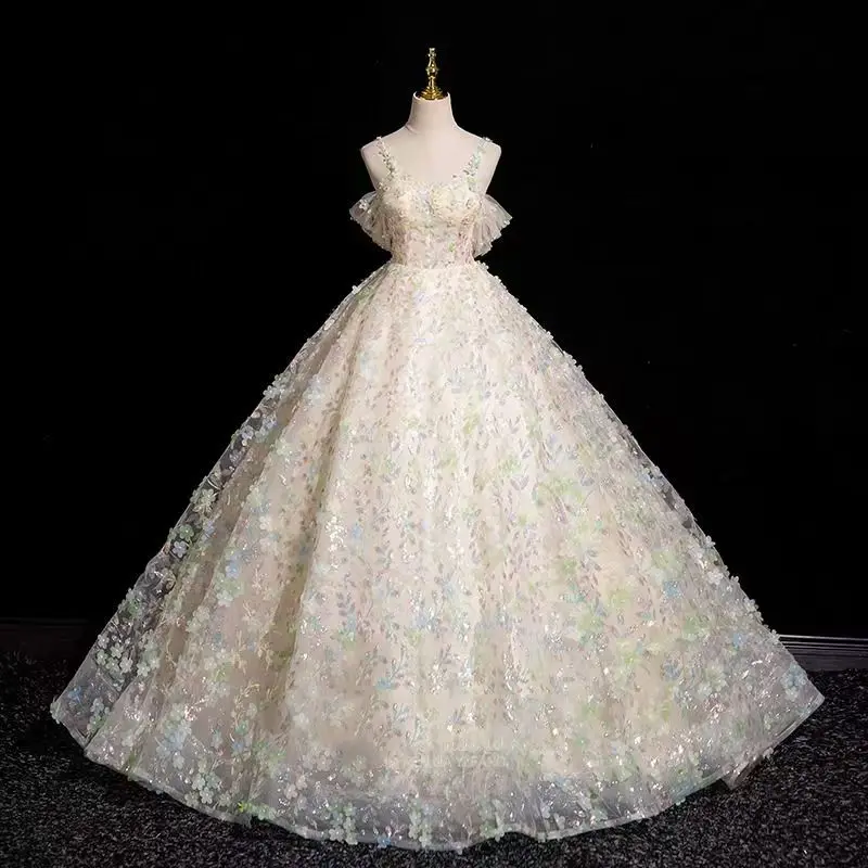 

ZJ4073 New Style Pink Quinceanera Dresses 2025 Short Sleeves Appliques Customized Ball Gown Princess Sweet 16 Gown