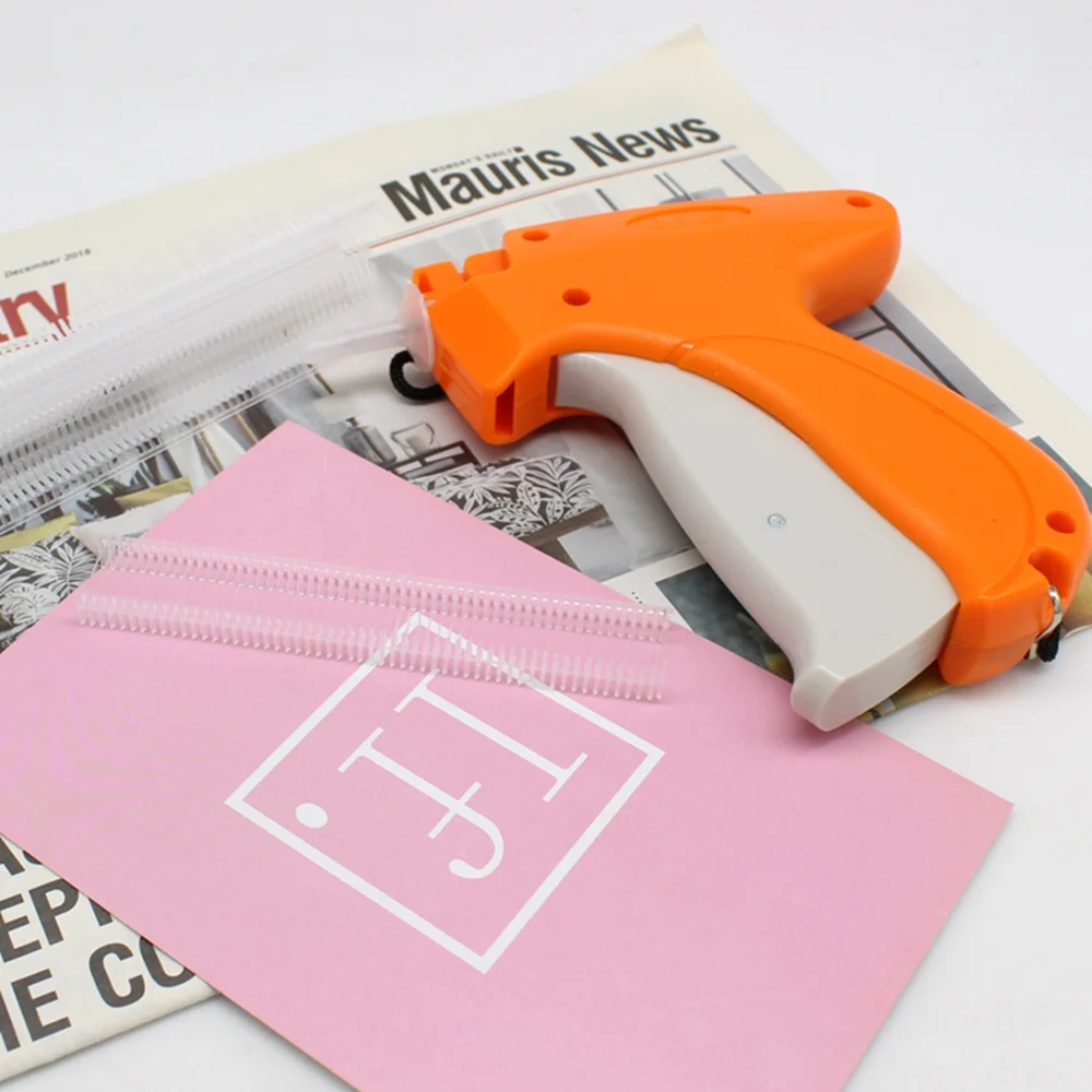 1pcs Tag Gun +1000 or 5000 pcs 10mm Barbs For Clothing Garment Handheld Clothes Price Label Tagging Gun With