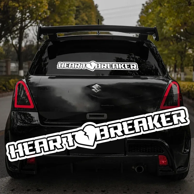 HEART BREAKER Car Stickers for Racing Windshield Door Vinyl Decals Cover Scratches Creative DIY Auto Styling Fit for All Cars