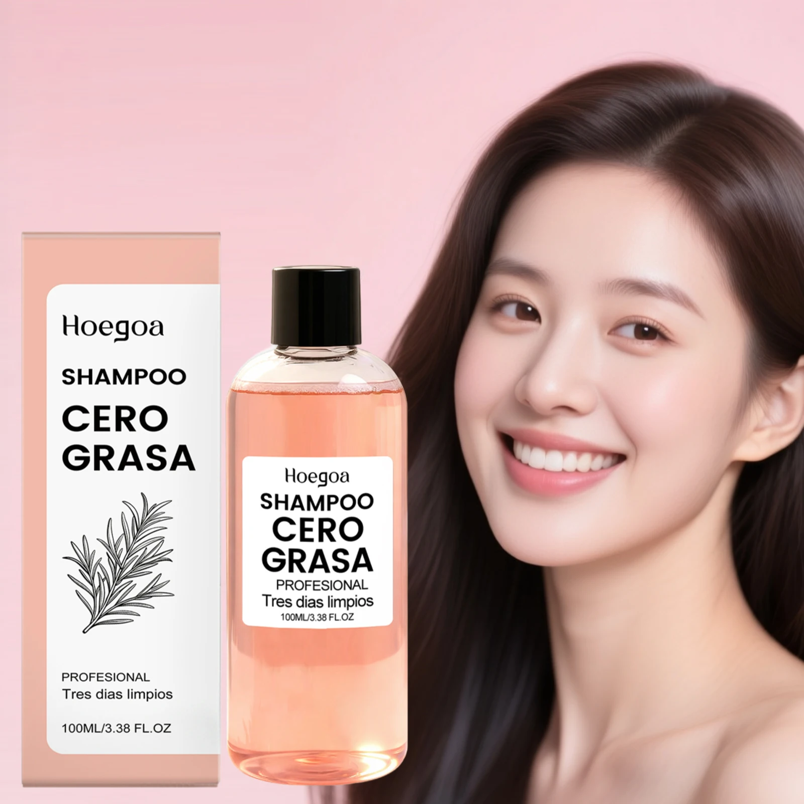 

Hoegoa Plump Refreshing Shampoo Restoring Luster Nourish Roots Moisturize Repair Dry Damaged Frizz Control Oil Clean Scalp Care