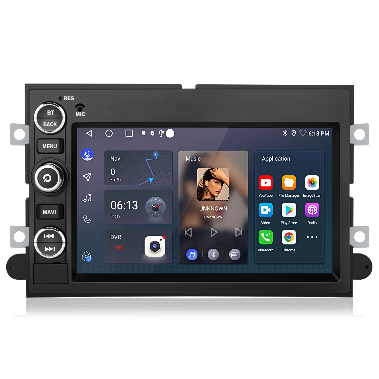 Junsun Wireless CarPlay for Apple Autoradio For Ford F150 2004-2008 Car Radio Stereo Multimedia Android Auto GPS Head Unit