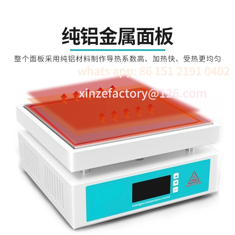 Customizable intelligent heating plate preheating heater table microcomputer electric heating plate constant temperature wholesa