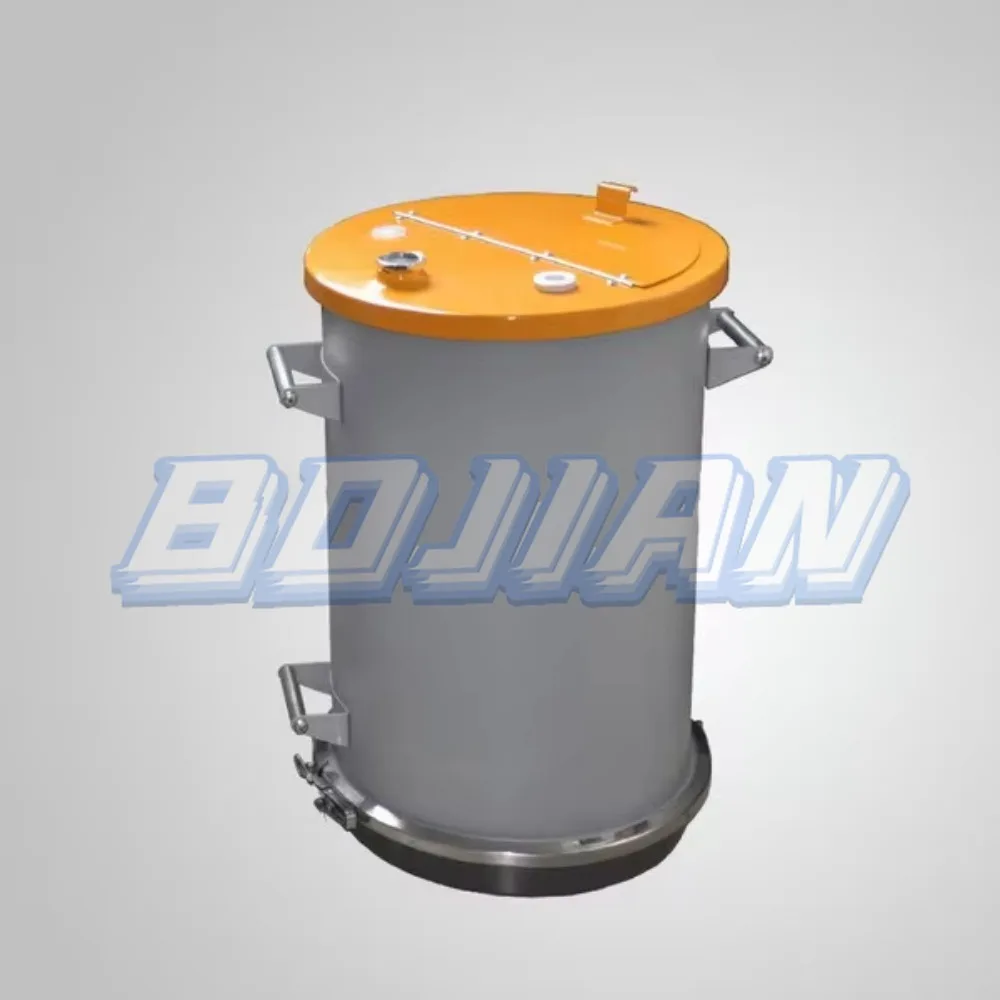 1007130 Stainless Steel Fluidized Powder Hopper Steel Powder Coating Hopper type Gema