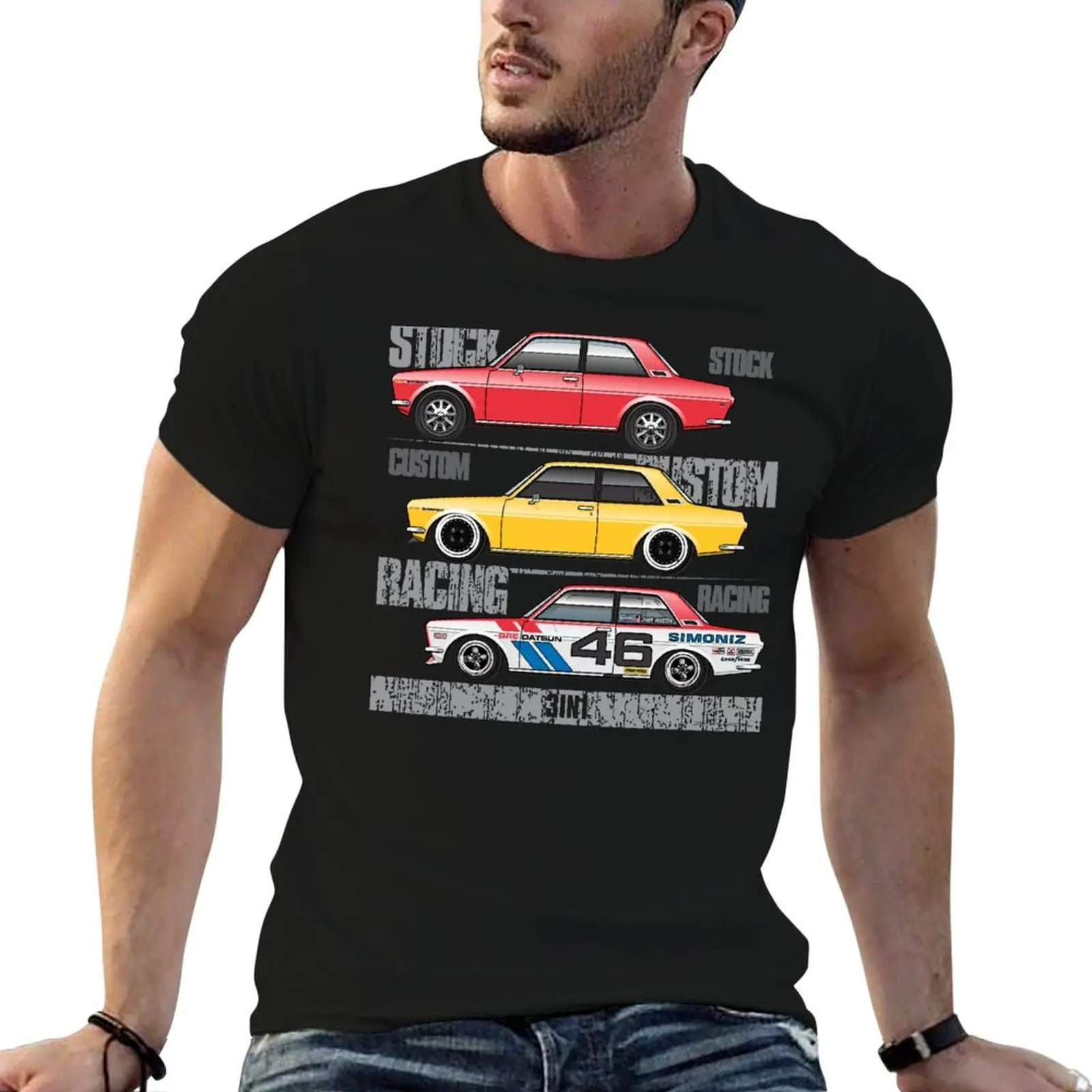

3in1 T-Shirt t shirts for man pack cotton man t shirt graphic cotton tshirt 100% T-shirt