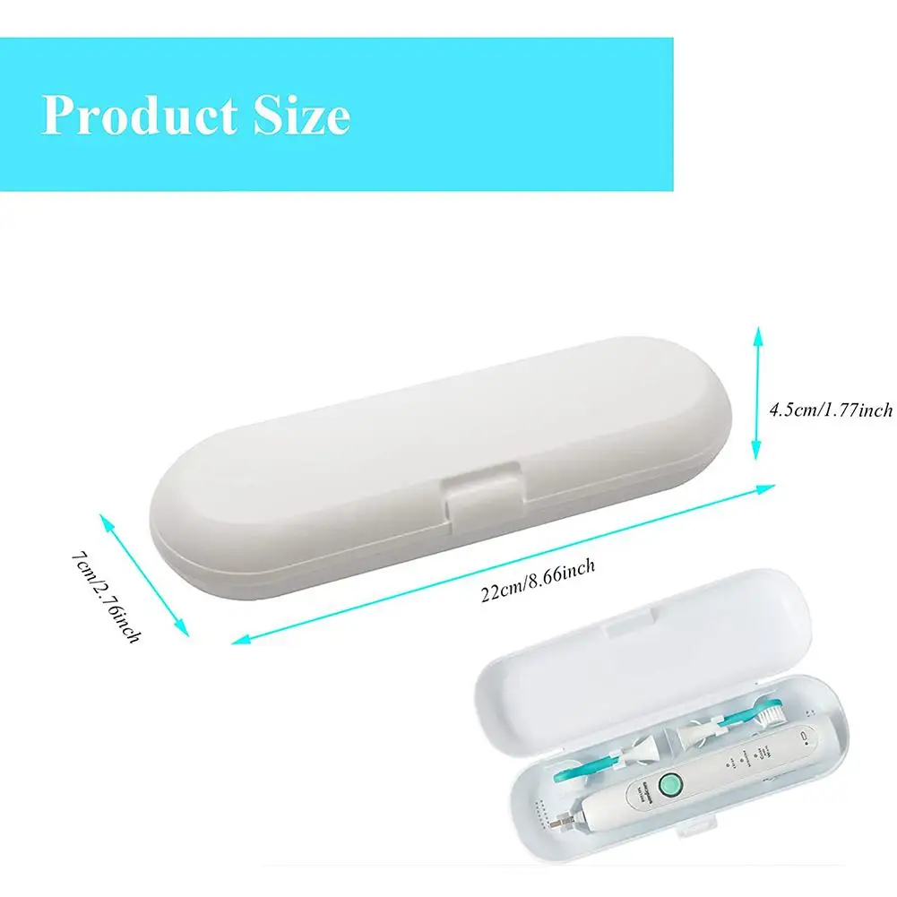 Portable Electric Toothbrush Storage Box Travel Case Compatible For Braun Oral B Electric Toothbrush