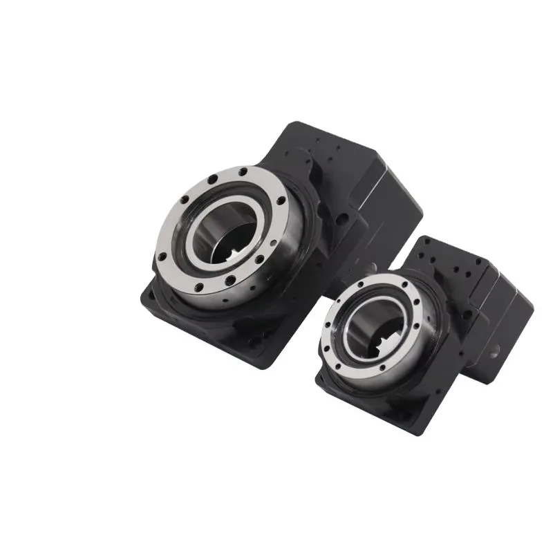 Planetary Crossed Roller Bearings Hollow Rotary Platform Gear reducer Flange Mounted 360 Degree Customizable