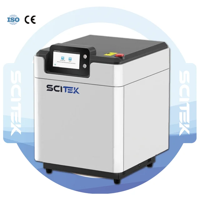 Stainless Steel Vertical Microwave Digestion Machine Contactless Sensor Monitoring