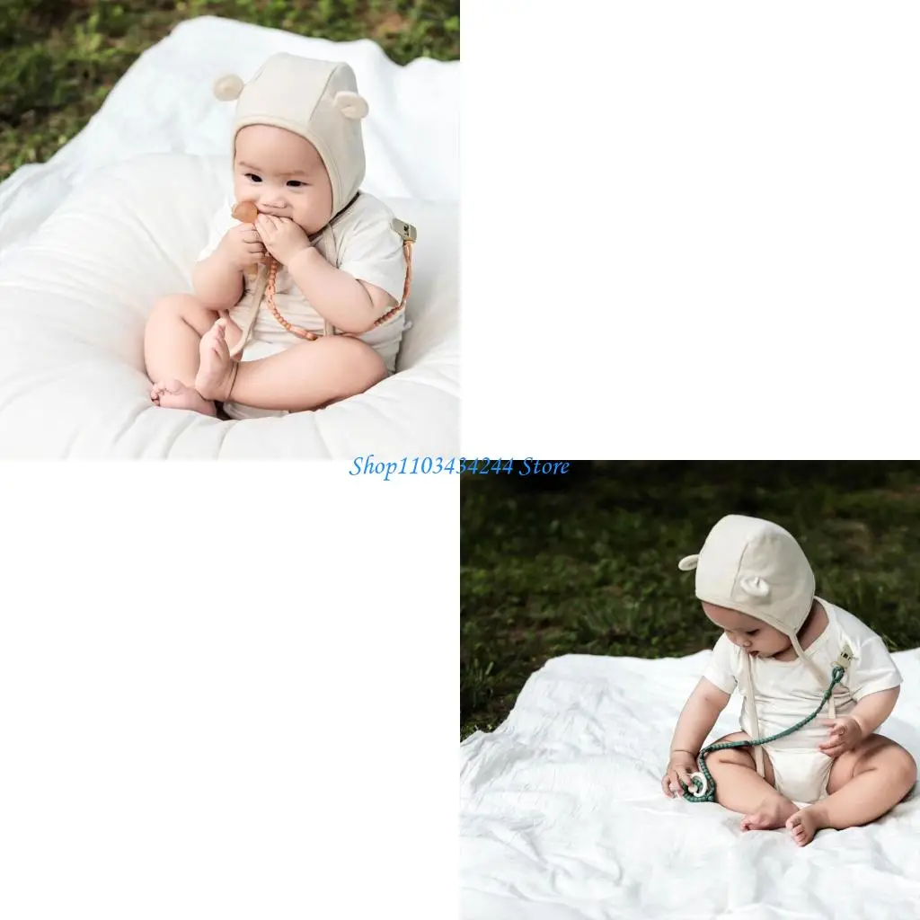 

Зажим для детской соски Мягкий и регулируемый силиконовый ремешок Поводки для детской соски удерживают игрушку в пределах в и