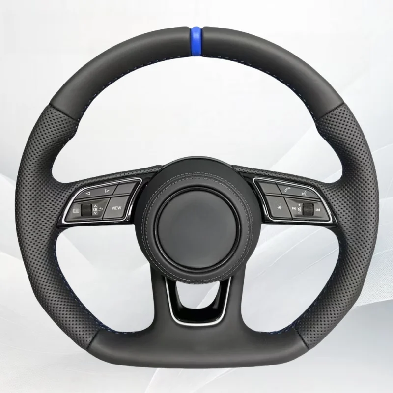 For Volkswagen VW CC Magotan POLO Golf 67GTI Passat Tiguan Scirocco R Genuine Leather Steering Wheel Modification Customization