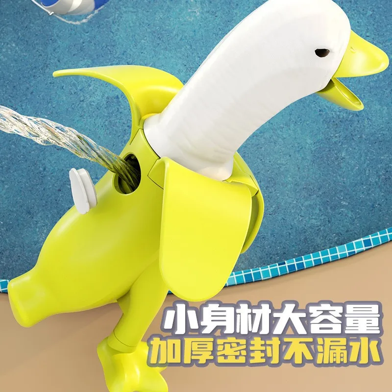 Pistolet na Wodę Letni Zewnętrzny Spryskiwacz Mini Pistolety Zasięg Baseny Plaża Bitwa na Wodzie Zabawa Zabawki Dzieci Chłopcy Dziewczęta Kaczka Banan